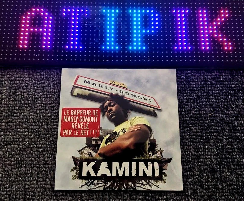 Una joya vintage: CD single Kamini – Marly-Gomont (2006, nuevo en blister) 🎤 – photo 3